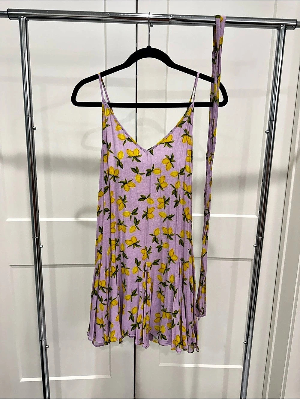 Yumi Kim Destiny Dress Floral Mini in Purple & Yellow